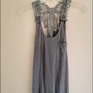 Racerback tank top